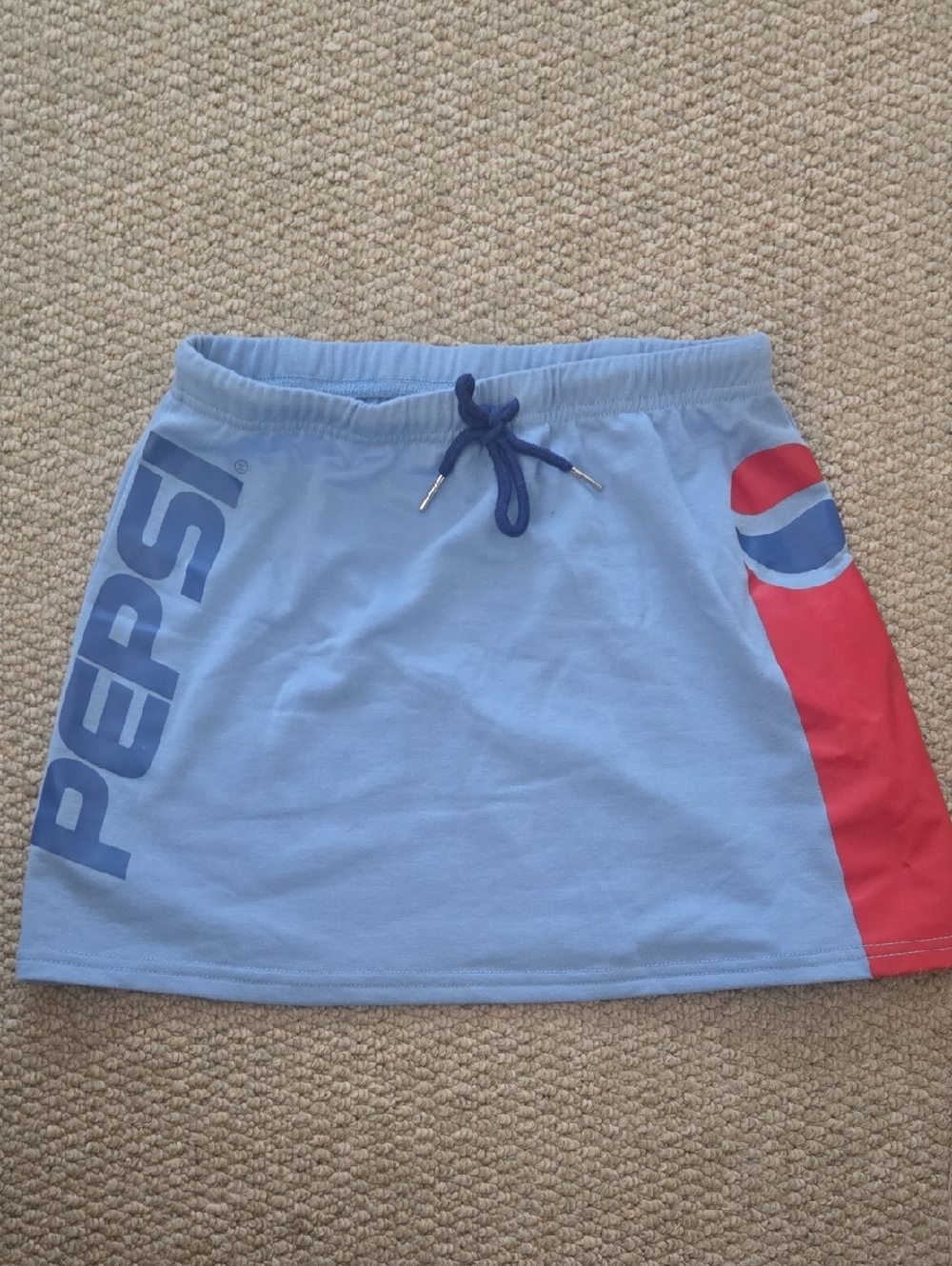 Pepsi Light Blue Logo Skirt